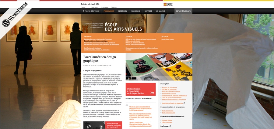 École des arts visuels - UL